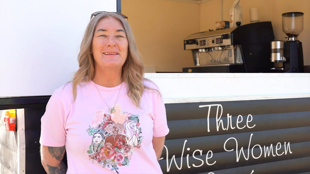 Three Wise Women Coffee Cart