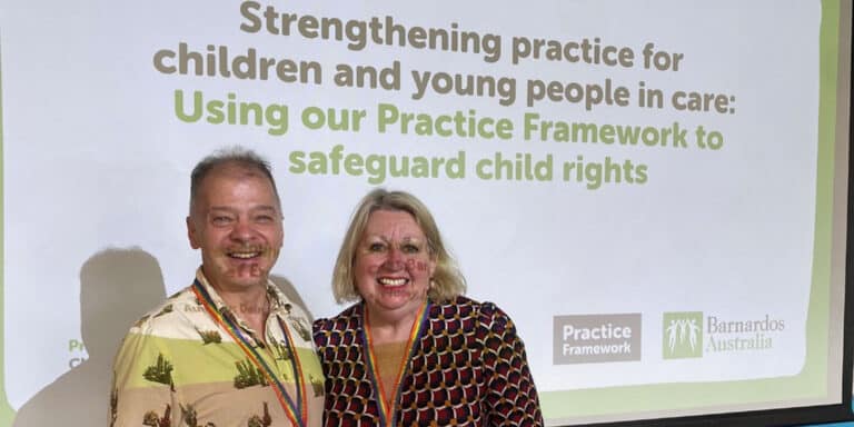 Barnardos Australia CEO presents at EUSARF 2023