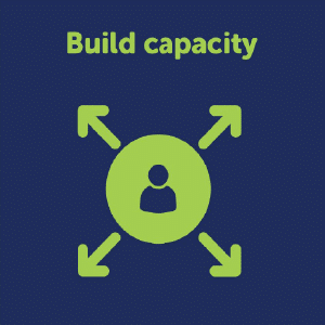 Build capacity