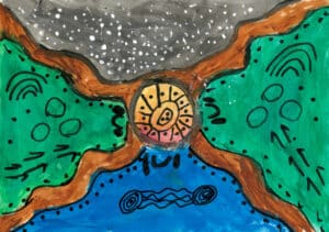 Latrell Bawurra NAIDOC WEEK 2025 Artwork