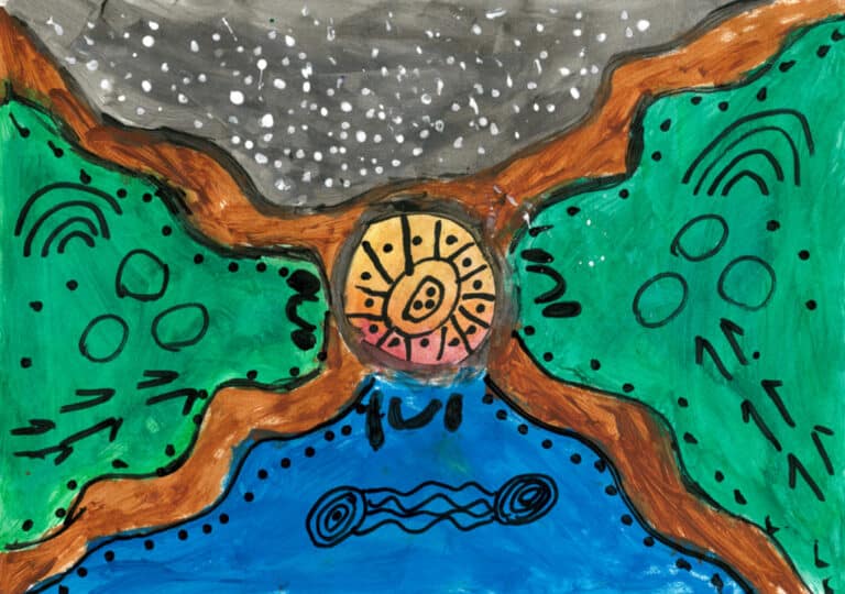 Latrell Bawurra NAIDOC WEEK 2025 Artwork