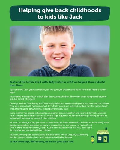 Barnardos community fundraising case studies