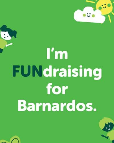 Barnardos community fundraising social media tiles
